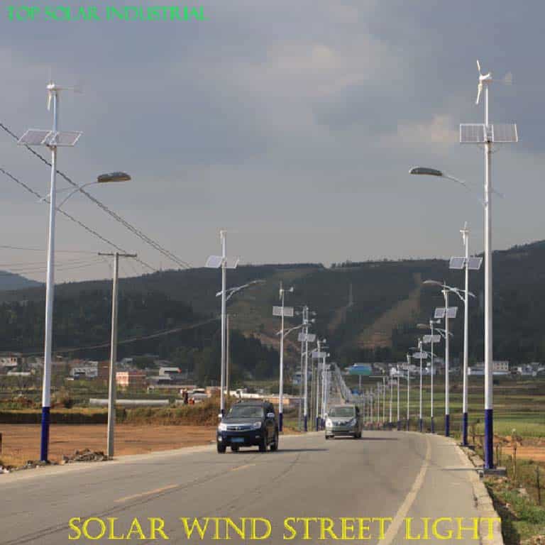 Solar Wind street light Project