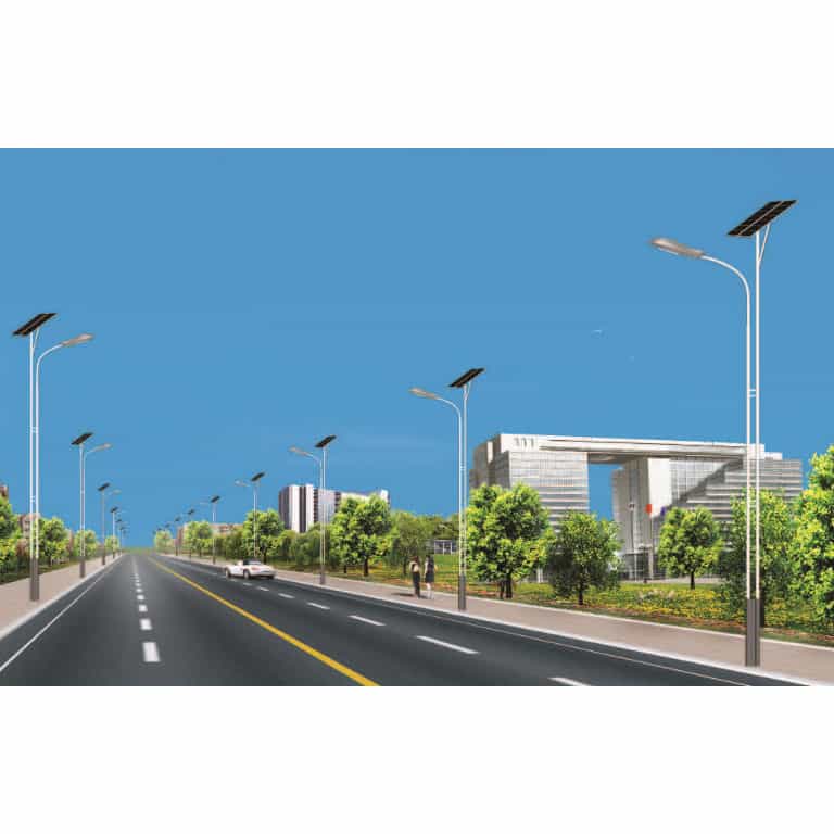 Solar road light project